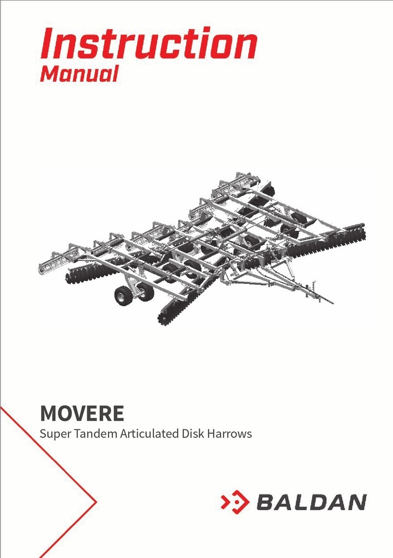 Baldan MOVERE instruction manual
