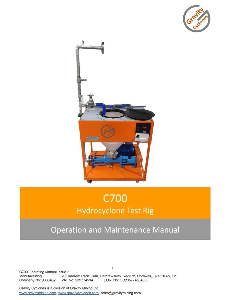 GRAVITY C700 Operation and maintenance manual