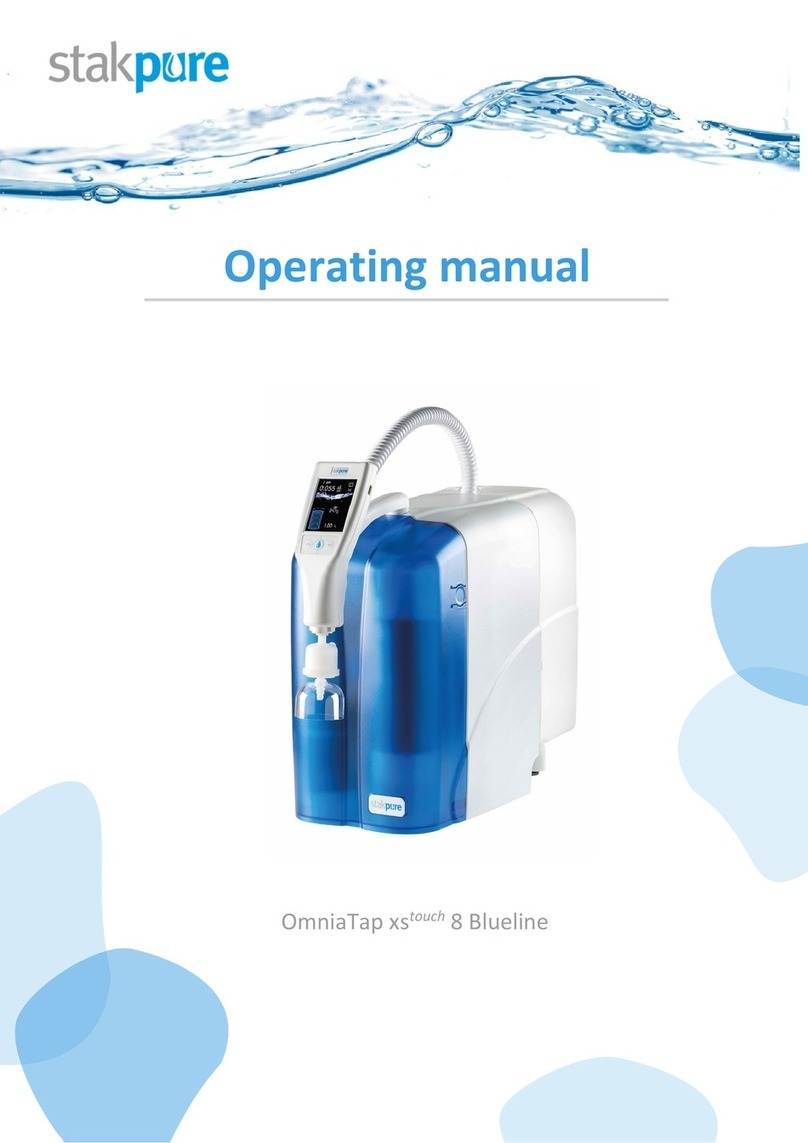 Stakpure OmniaTap xstouch 8 Blueline User manual