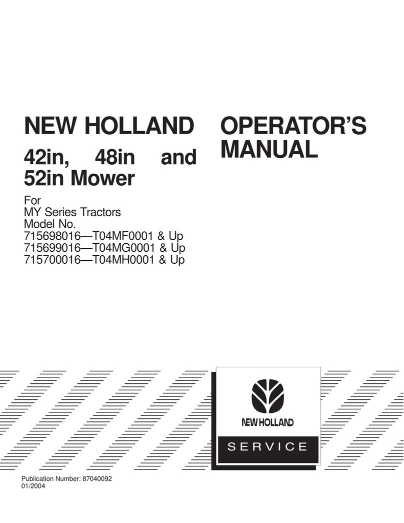 New Holland 715698016 Operator's manual