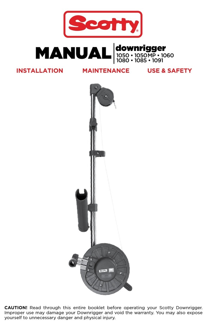 Scotty 1050 Installation, Maintenance, Use and Safety Scotty 1050 Installation, Maintenance, Use and Safety
