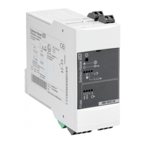Endress+Hauser Nivotester FailSafe FTL825 User manual