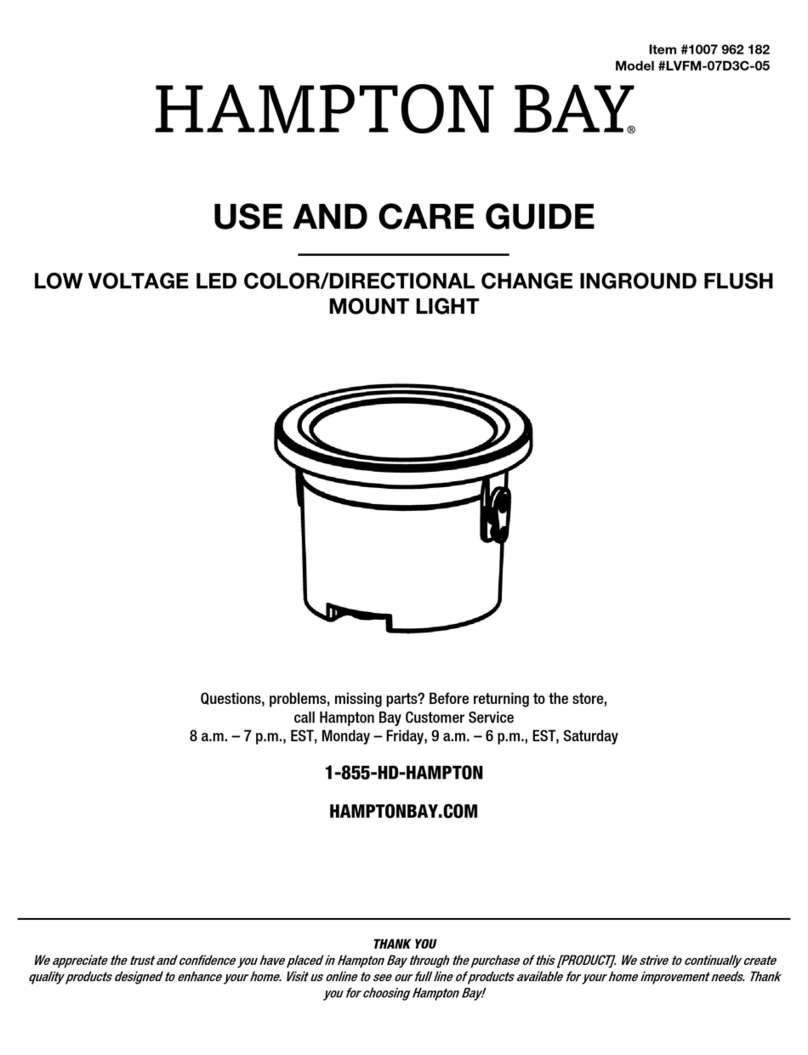 HAMPTON BAY LVFM-07D3C-05 Use and care guide HAMPTON BAY LVFM-07D3C-05 Use and care guide