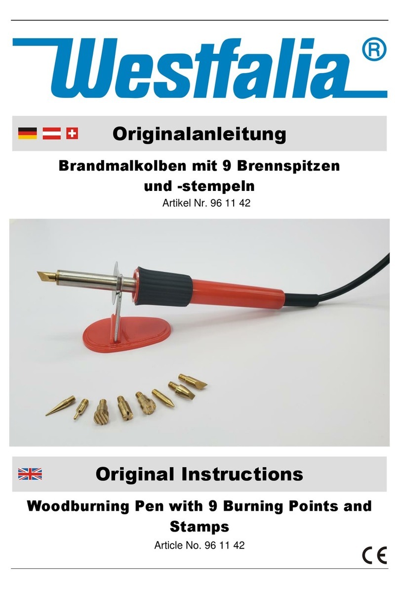 Westfalia 96 11 42 Original instructions