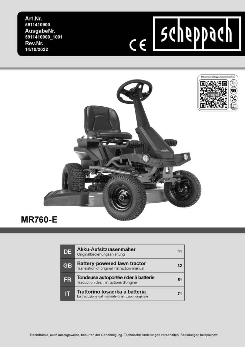 Scheppach MR760-E Instructions for use