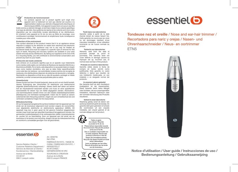 essentiel b ETN5 user guide