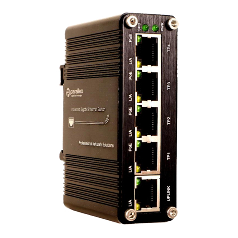 Parallax PDT-NSU-7005-MP-I Operation manual
