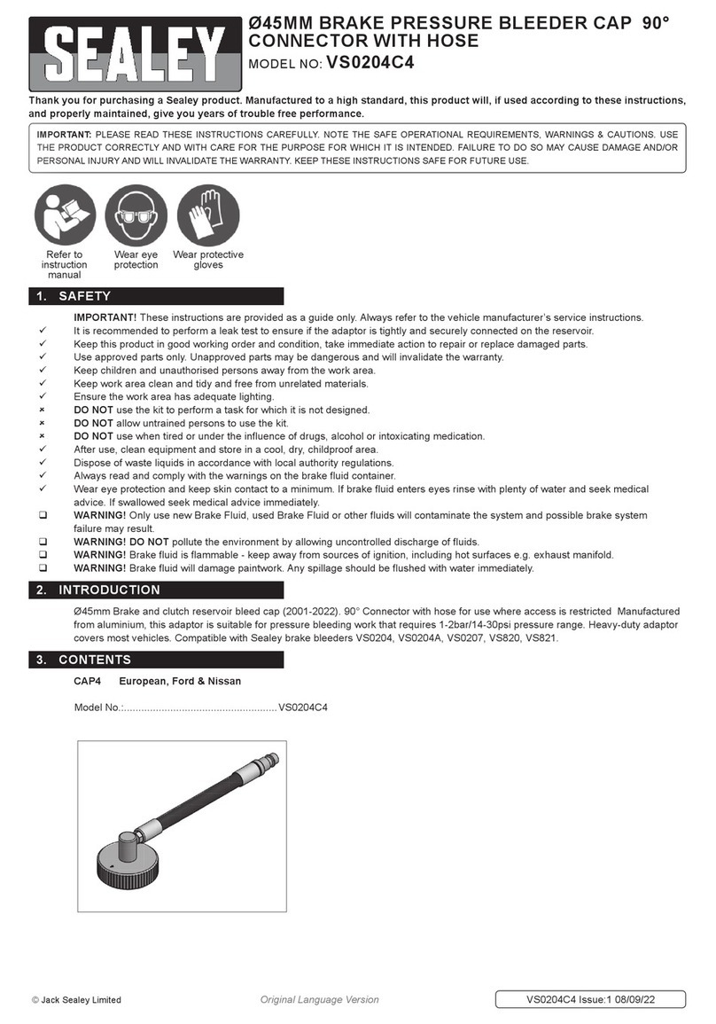 Sealey VS0204C4 User manual