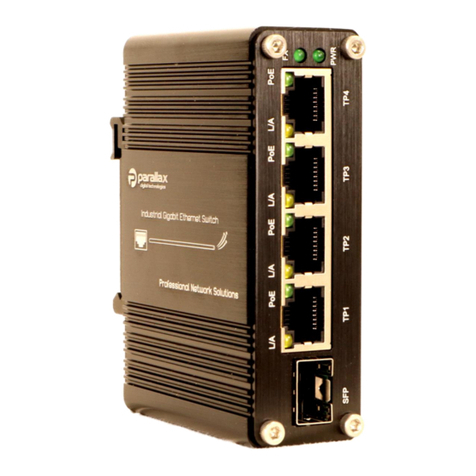Parallax PDT-NSU-7104-MP-SF-I User manual