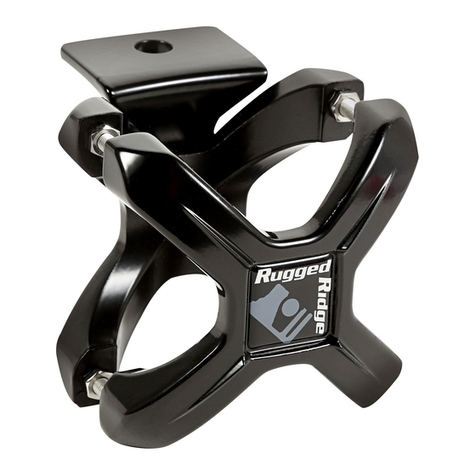 Omix-Ada Alloy Rugged Ridge X-Clamp User manual Omix-Ada Alloy Rugged Ridge X-Clamp User manual
