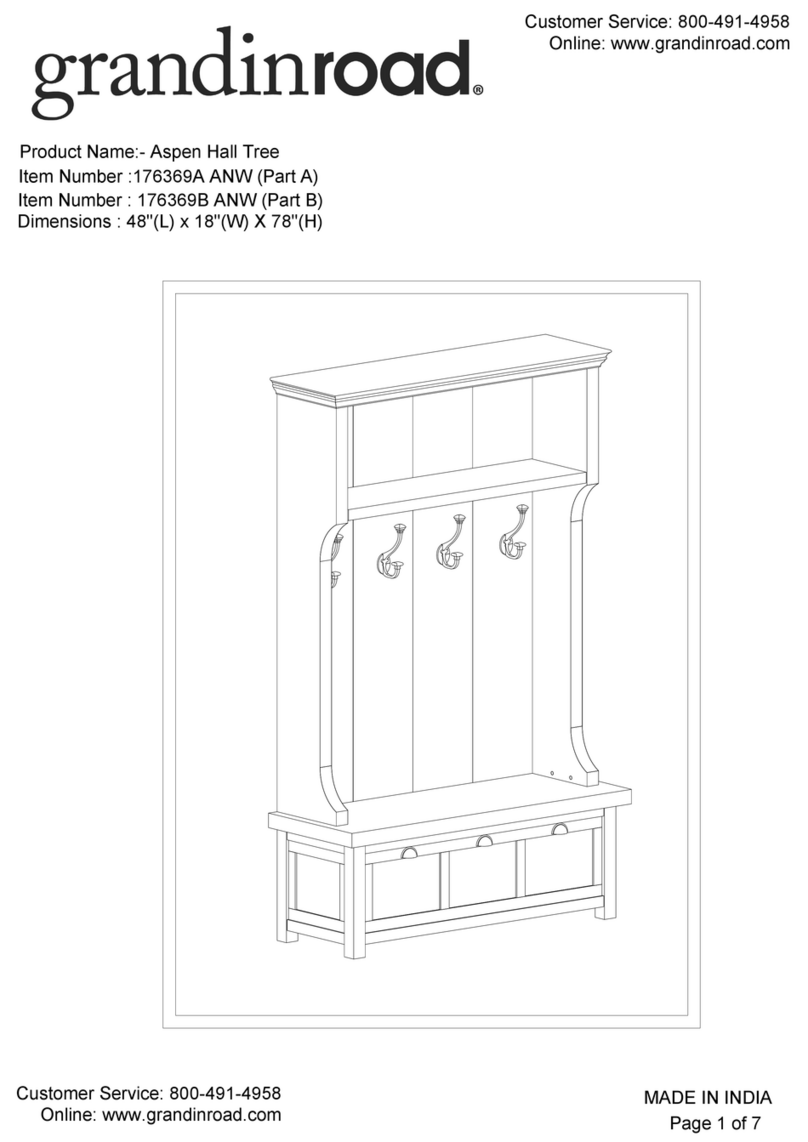 Grandinroad 176369A ANW Assembly instructions