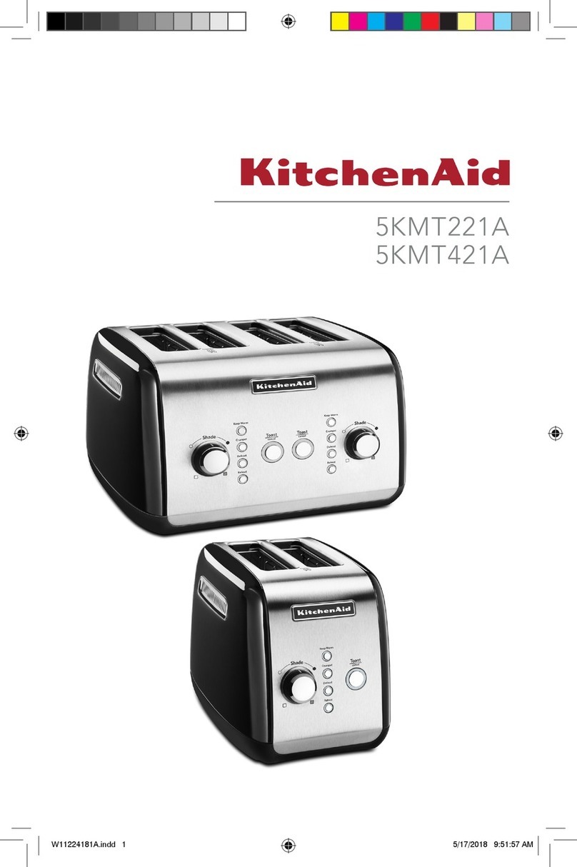 KitchenAid 5KMT221A User manual