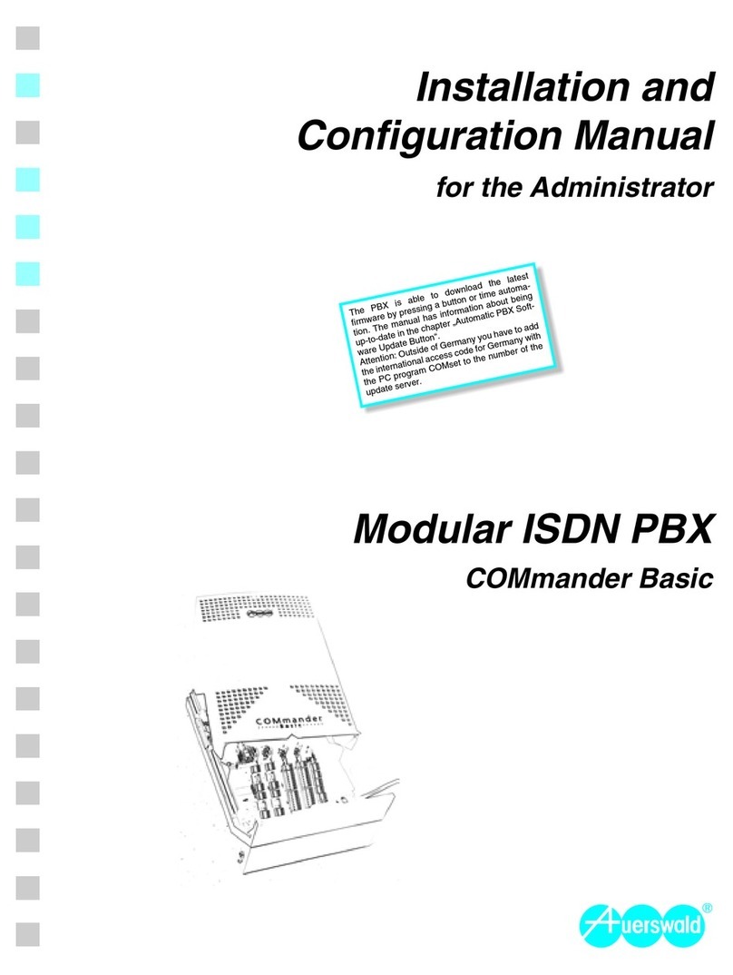 Auerswald ISDN Manual