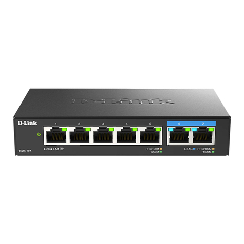 D-Link DMS-107 User manual