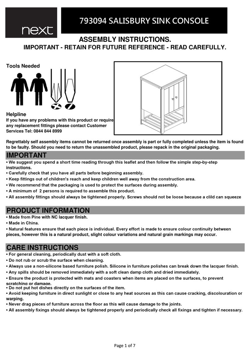 Next SALISBURY 793094 User manual Next SALISBURY 793094 User manual