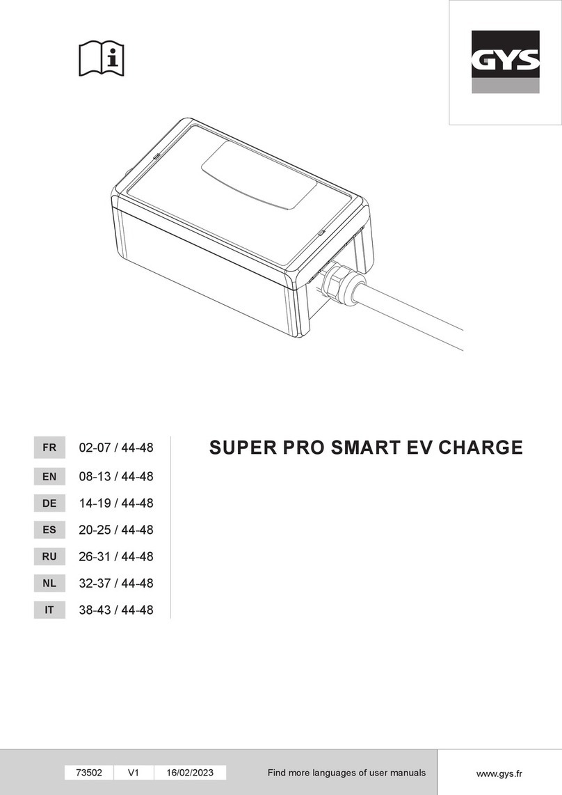 GYS SUPER PRO SMART manual