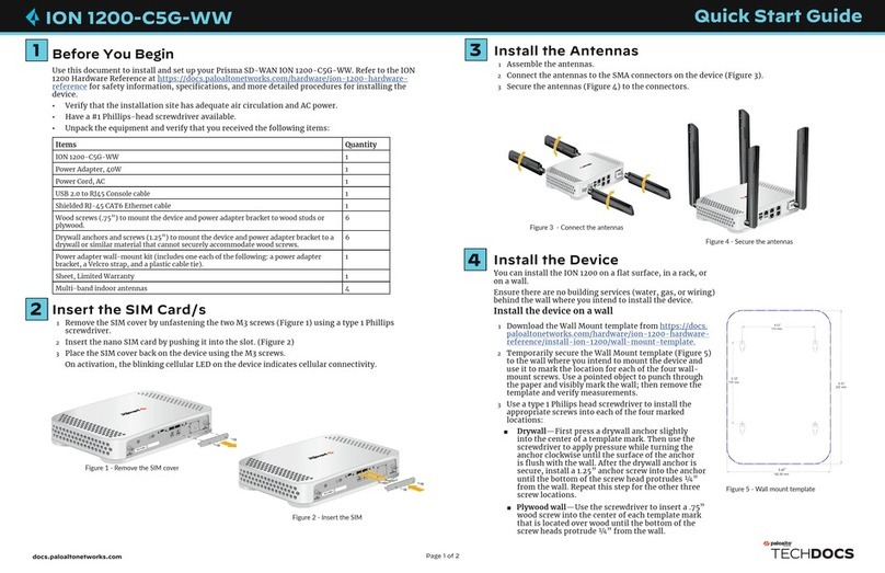 PaloAlto Networks ION 1200-C-5G-WW quick start guide PaloAlto Networks ION 1200-C-5G-WW quick start guide