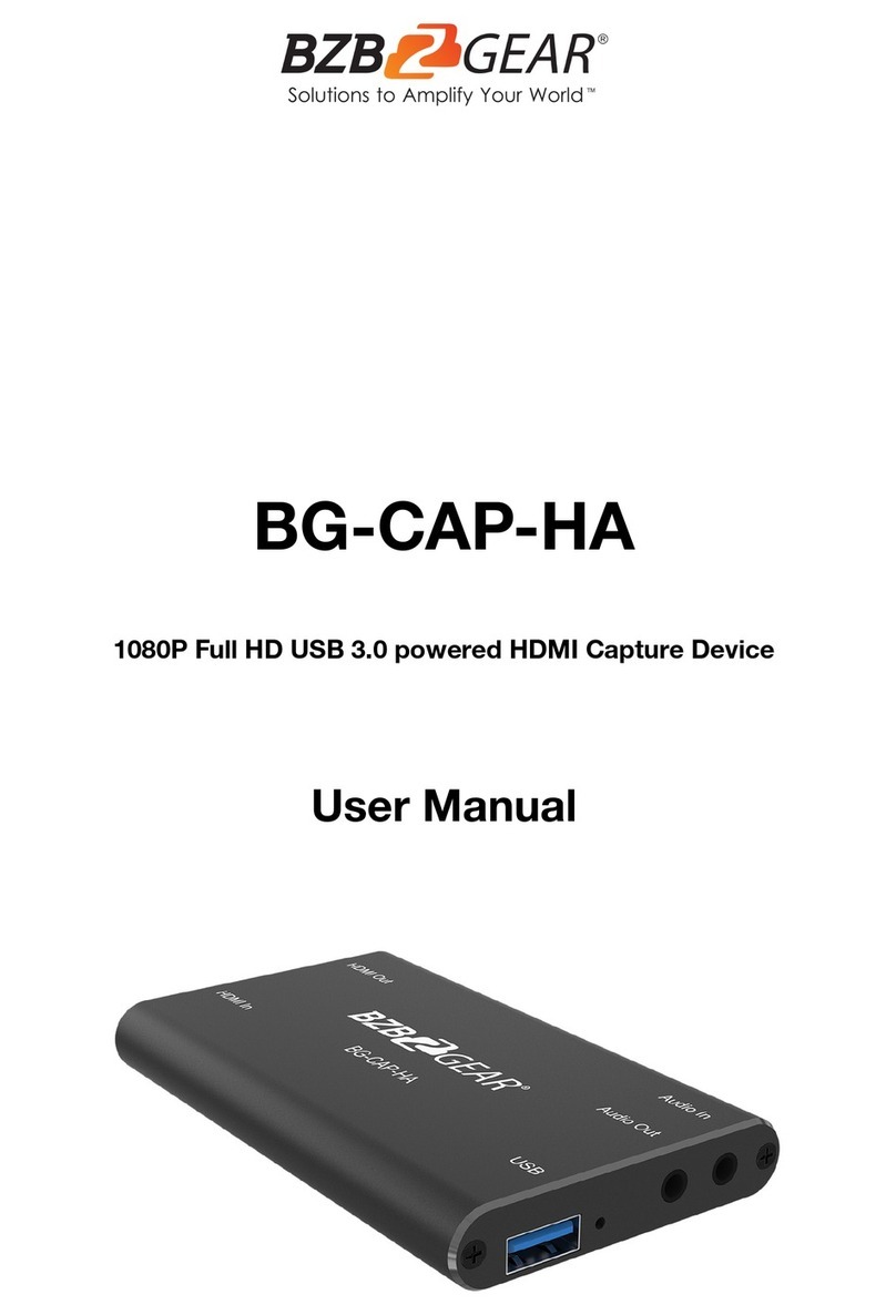 BZB Gear BG-CAP-HA user manual
