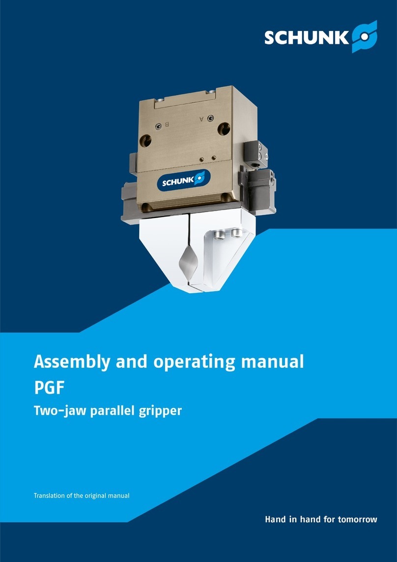 SCHUNK PGF 50 User instructions