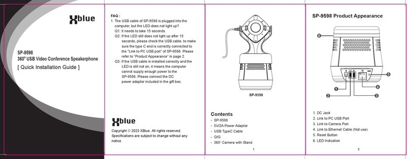 Xblue Networks SP-9598 Quick installation guide