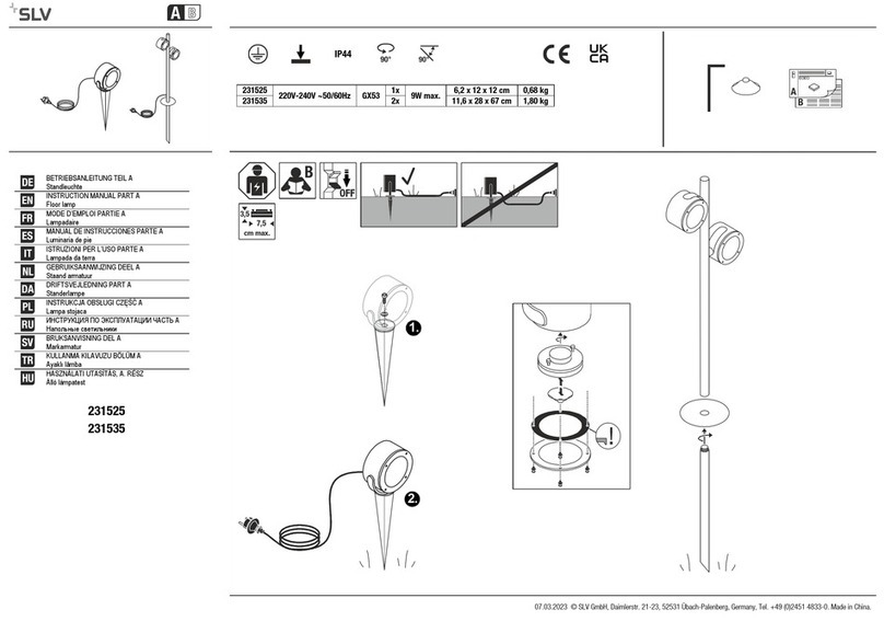 SLV 231525 instruction manual