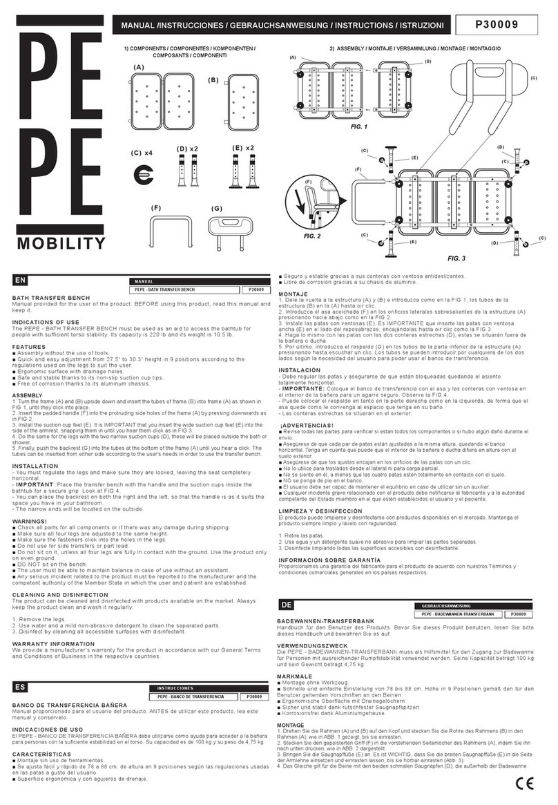 PEPE P30009 User manual
