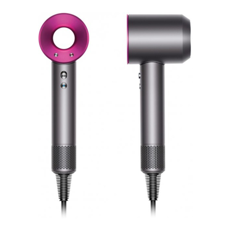 Dyson Supersonic HD03 User manual Dyson Supersonic HD03 User manual