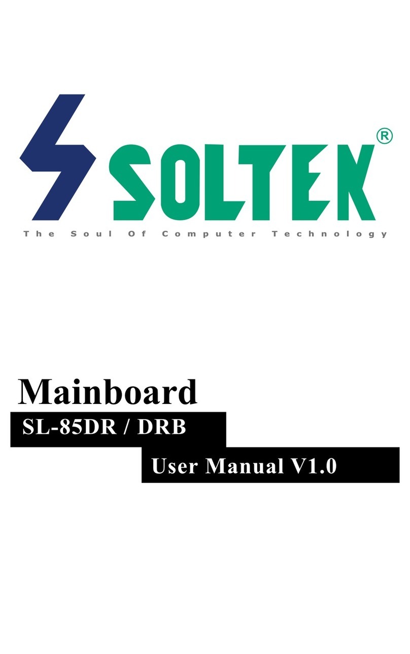 SOLTEK SL-85DR User manual