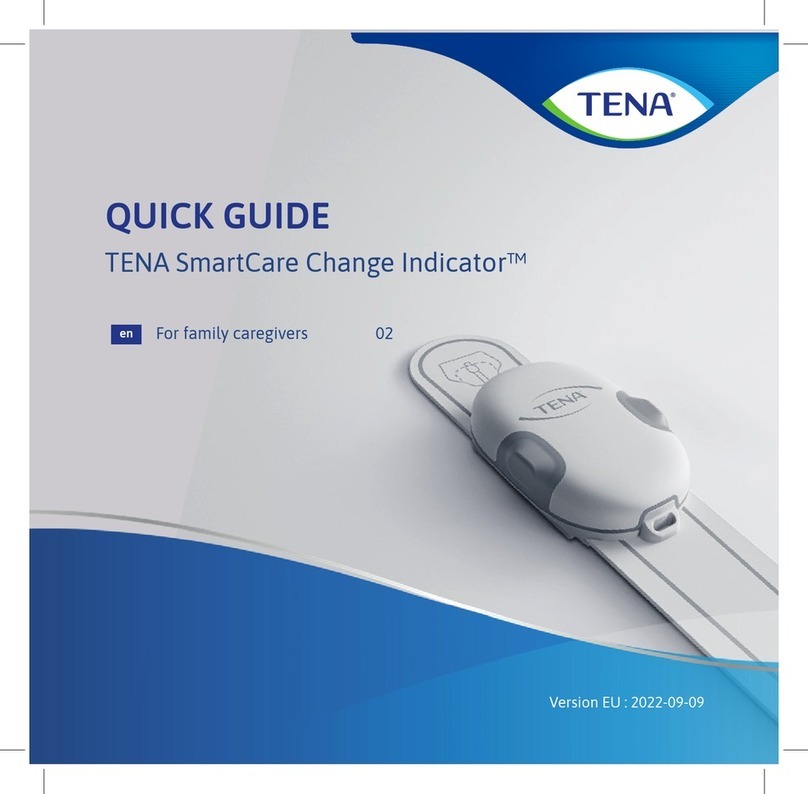 Essity TENA SmartCare Change Indicator quick guide