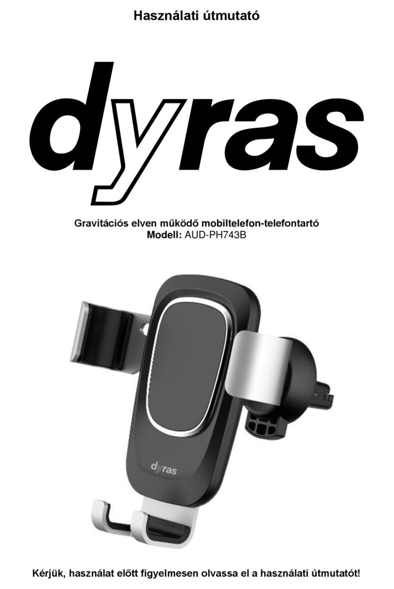 dyras AUD-PH743B instruction manual