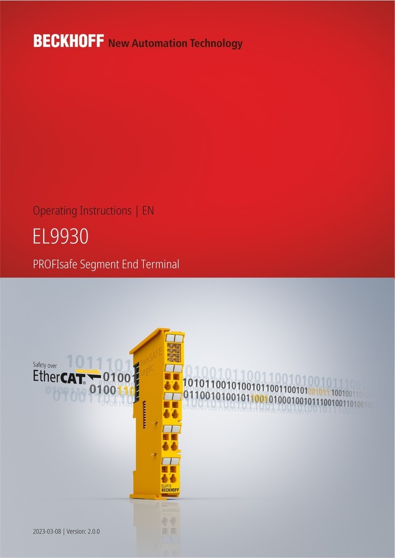 Beckhoff EL9930 User manual
