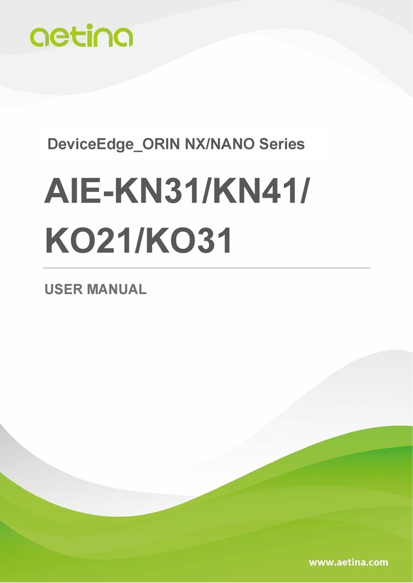 Aetina DeviceEdge Orin NX Series user manual