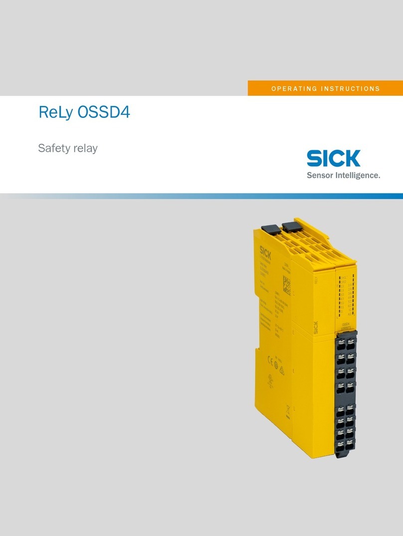 SICK ReLy OSSD4 User manual SICK ReLy OSSD4 User manual
