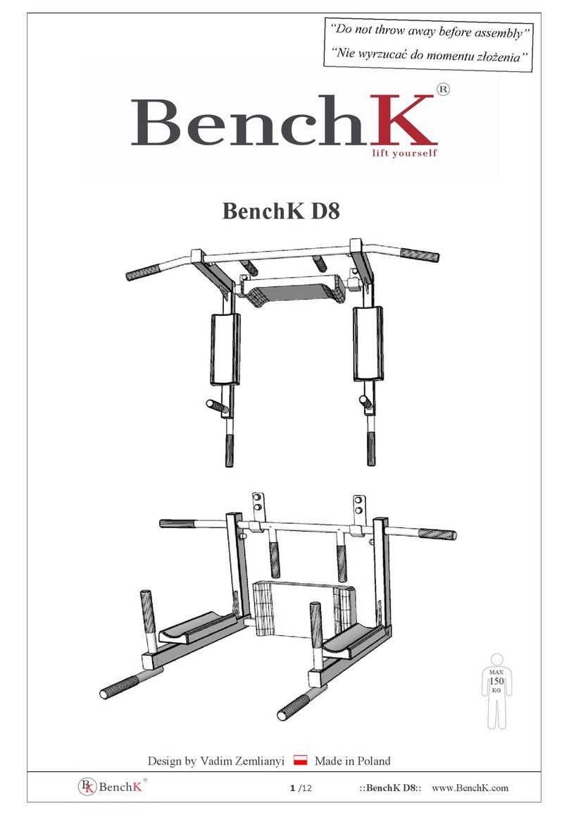 BenchK D8 User manual
