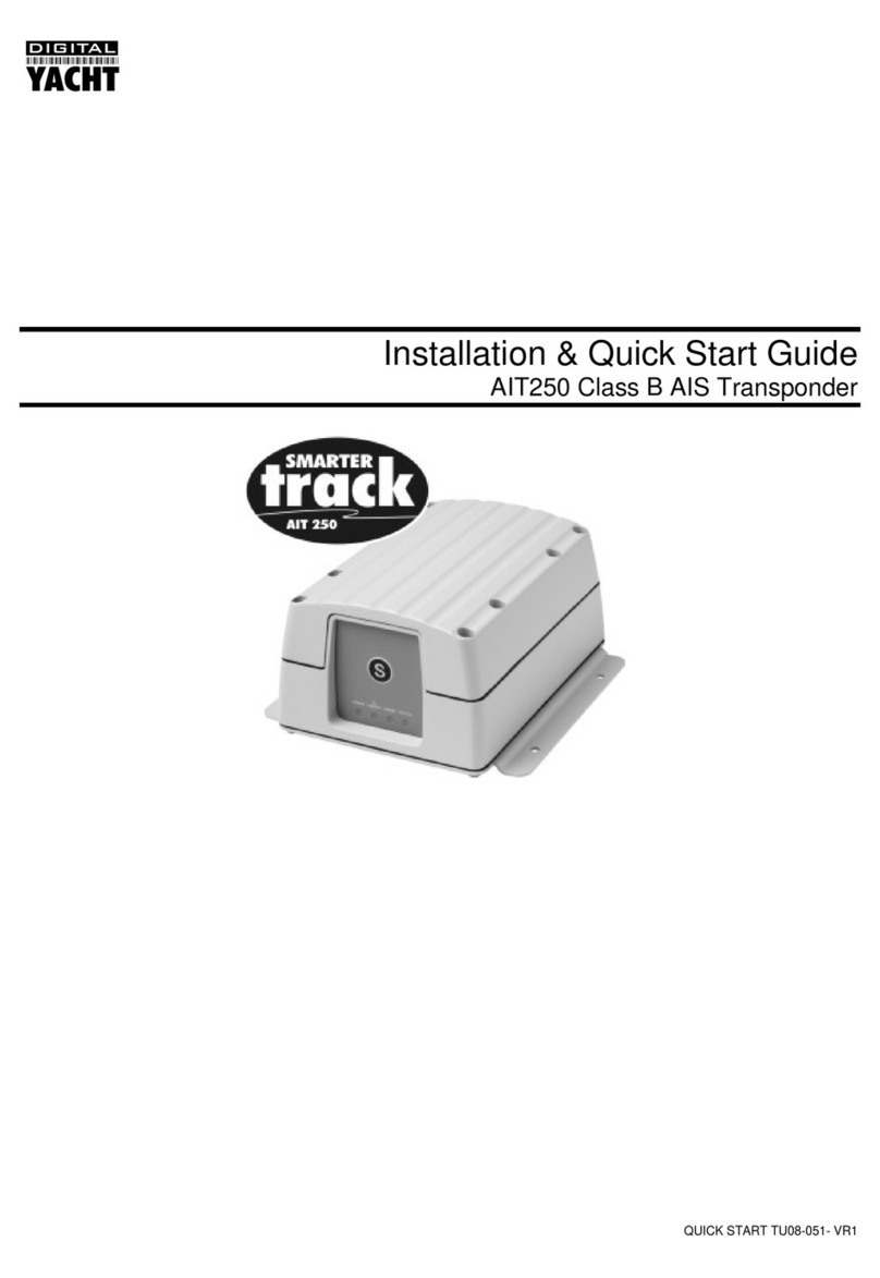 DIGITAL YACHT AIT250 Installation & quick start guide DIGITAL YACHT AIT250 Installation & quick start guide