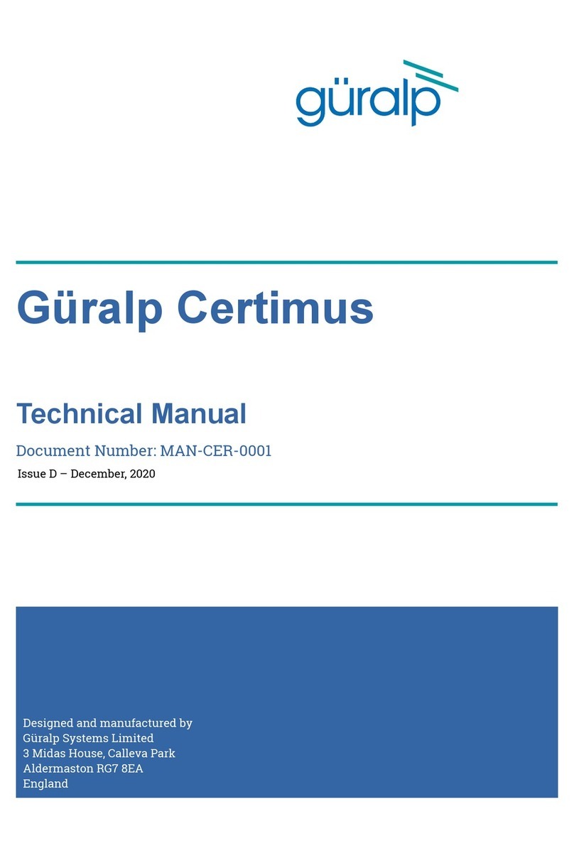 Güralp Certimus Technical manual
