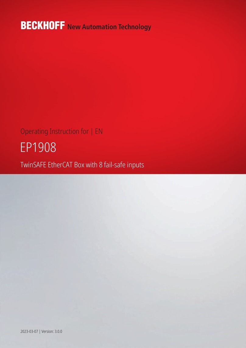 Beckhoff EP1908 User manual