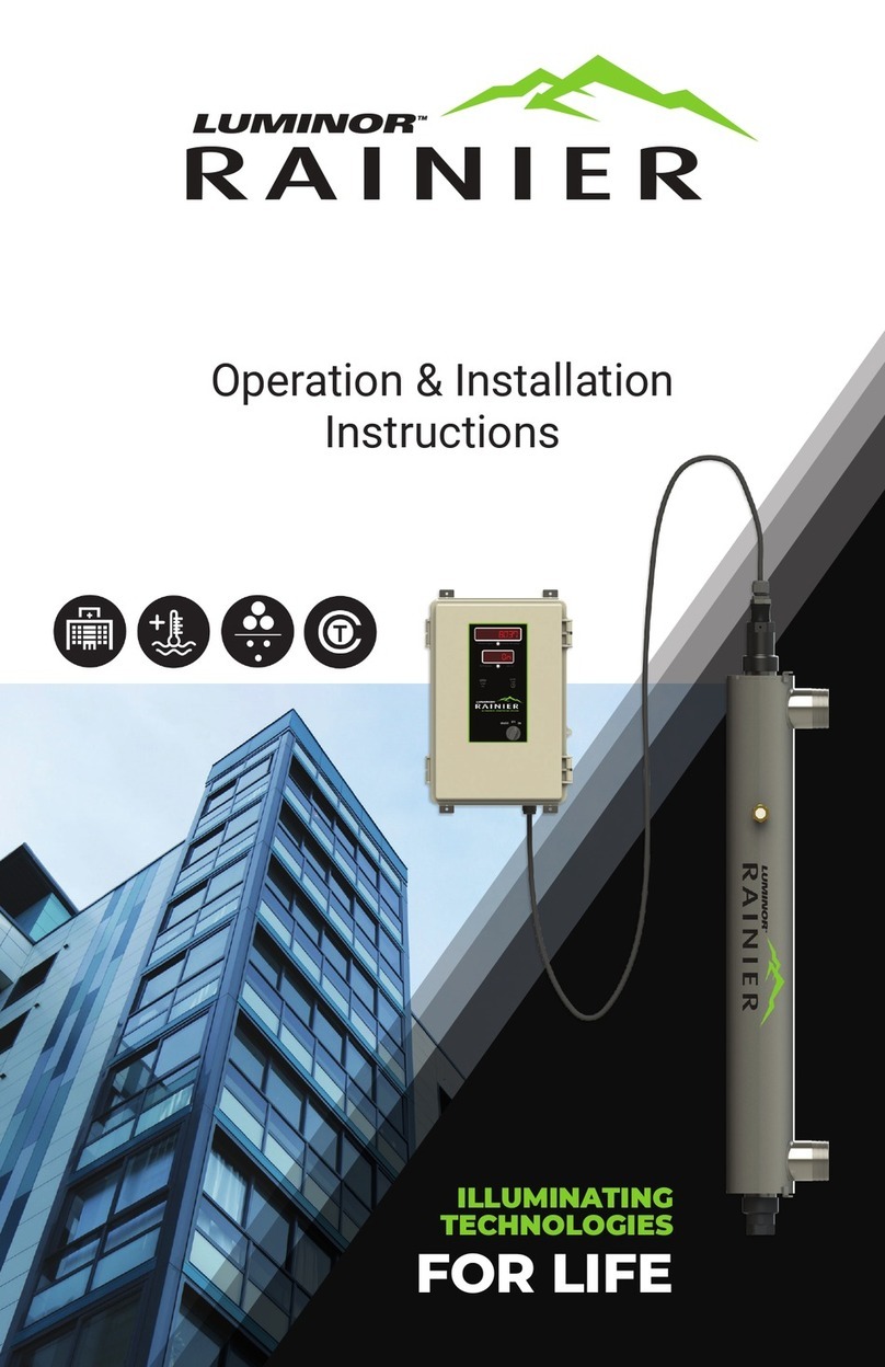 Luminor RAINIER Operation & installation instructions