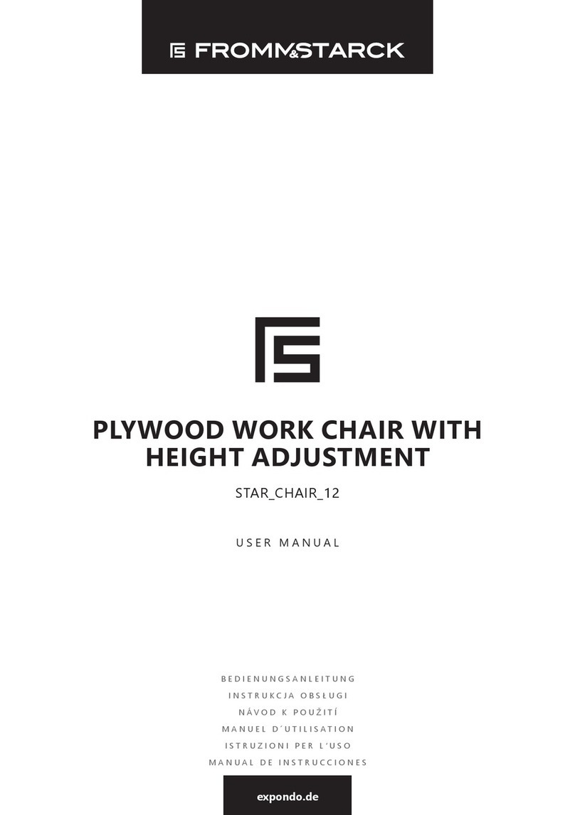 Fromm&Starck PLYWOOD STAR CHAIR 12 User manual