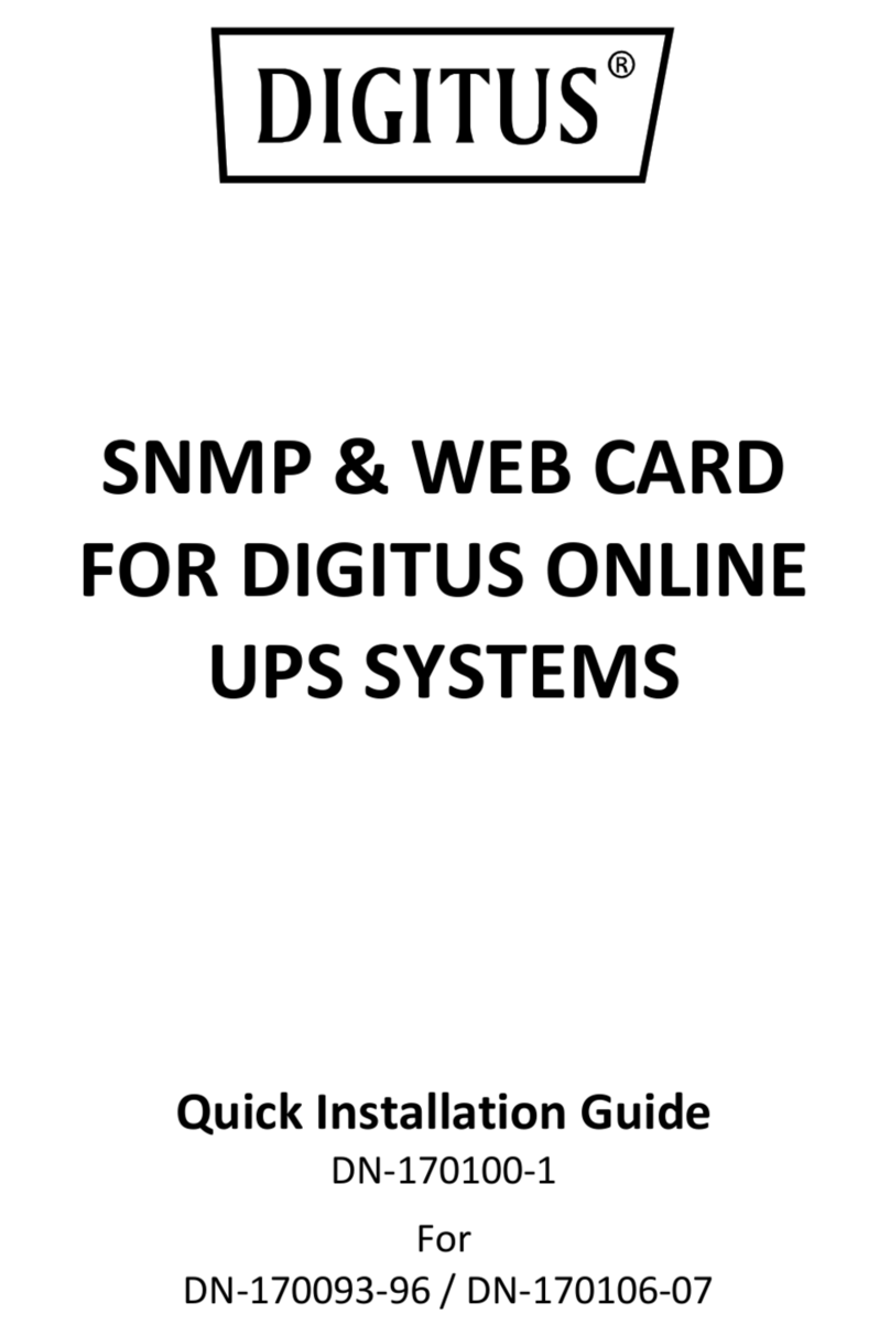 Digitus DN-170100-1 Quick installation guide