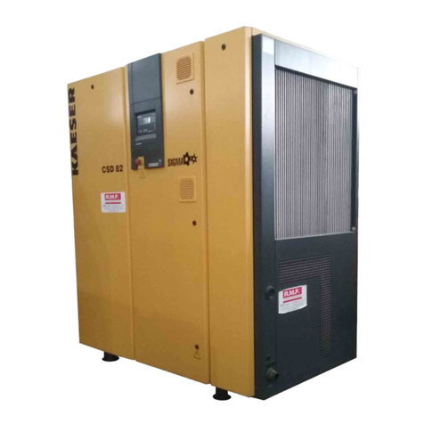 KAESER KOMPRESSOREN CSD 82 Service manual