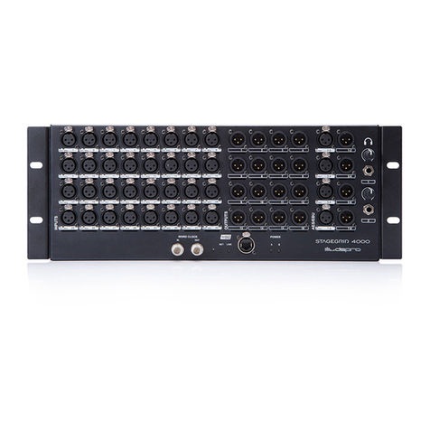 Waves dspro STAGERGRID 4000 User manual