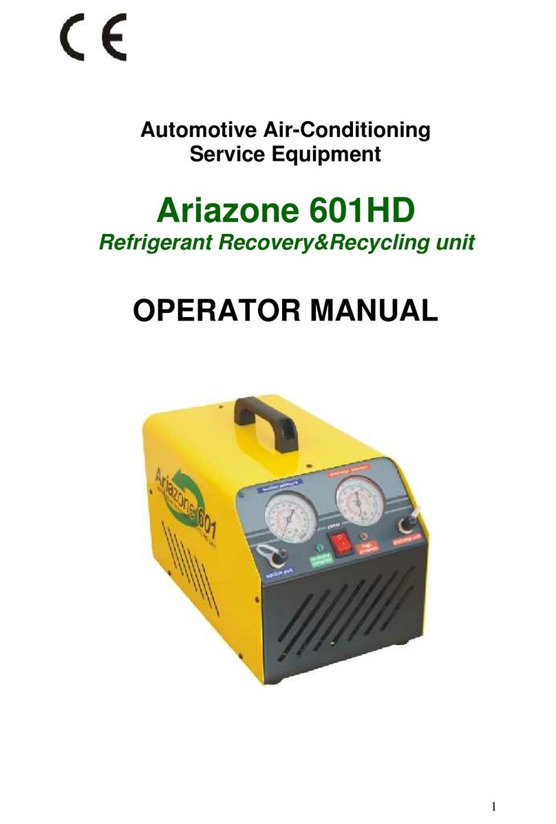 ariazone 601HD Operator's manual
