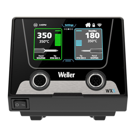 Weller WXsmart User manual Weller WXsmart User manual