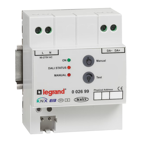 LEGRAND 0 026 99 Technical data sheet