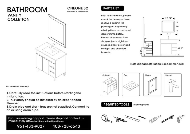 diLUSSO ONEONE 32 installation manual