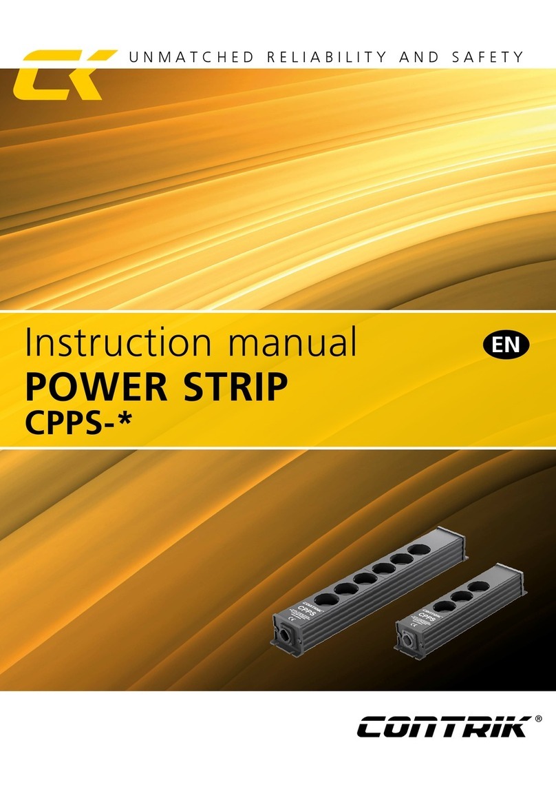 Contrik CPPS Series instruction manual