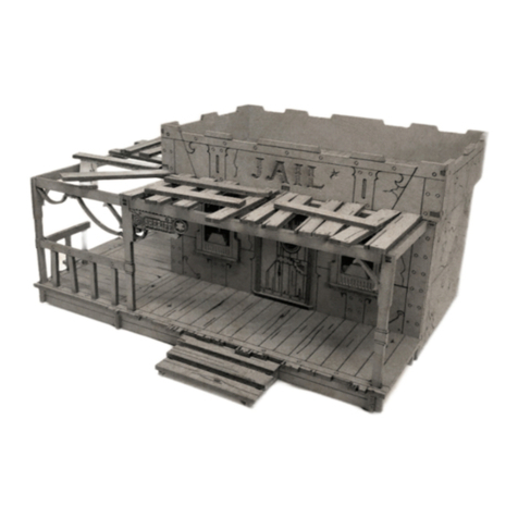 WARCRADLE STUDIOS WILD WEST EXODUS WEX991399026 Assembly instructions