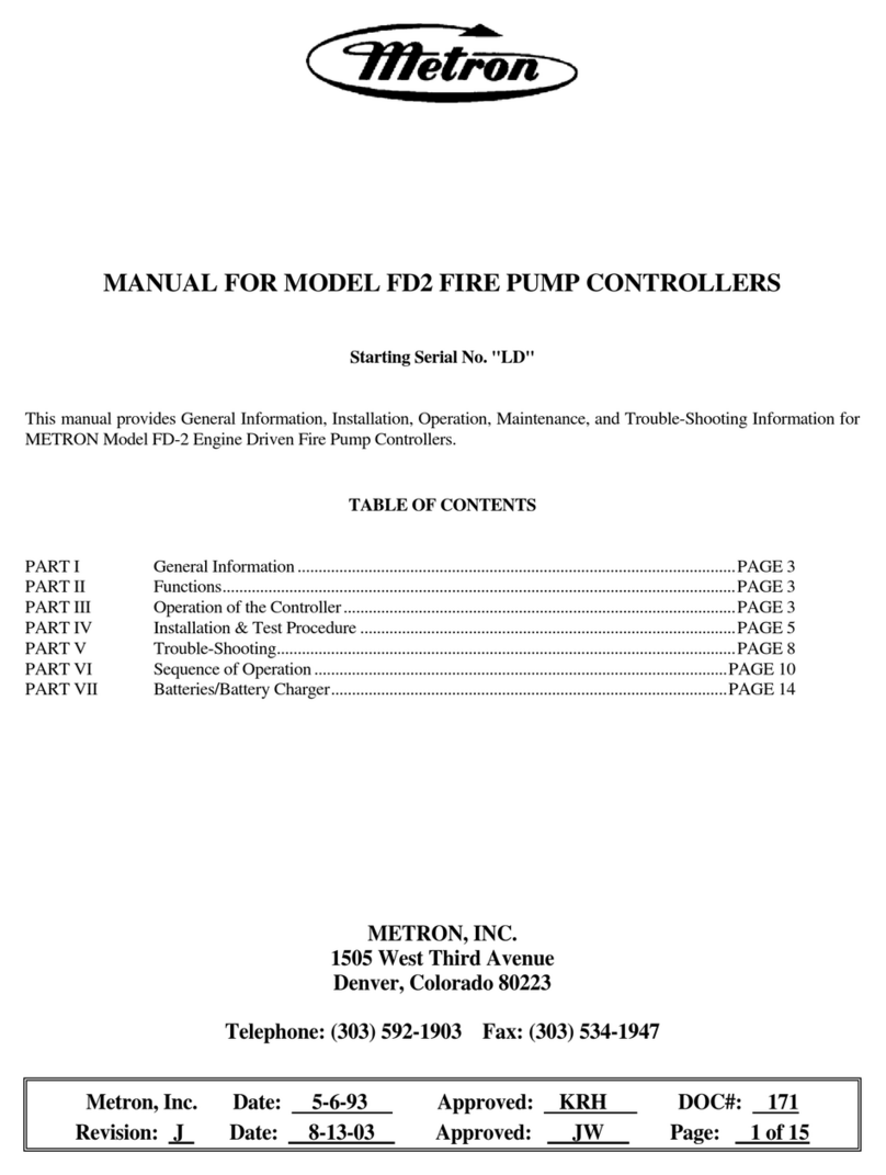 METRON FD2 manual