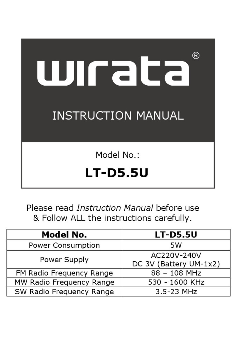 Wirata LT-D5.5U instruction manual